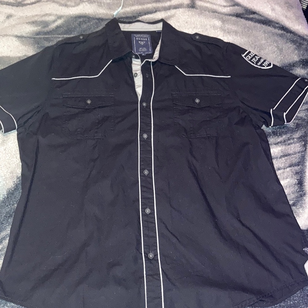 Guess button up shirt